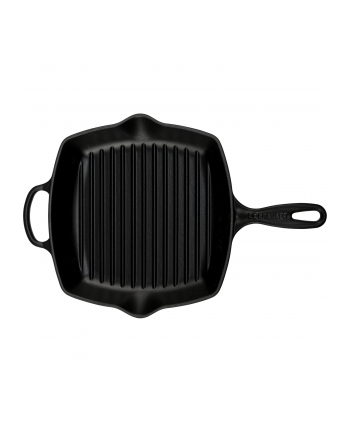 Le Creuset Grill Pan Cast Iron Square Kolor: CZARNY 26 cm