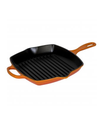 Le Creuset Grill Pan Cast Iron Square Oven Red 26 cm