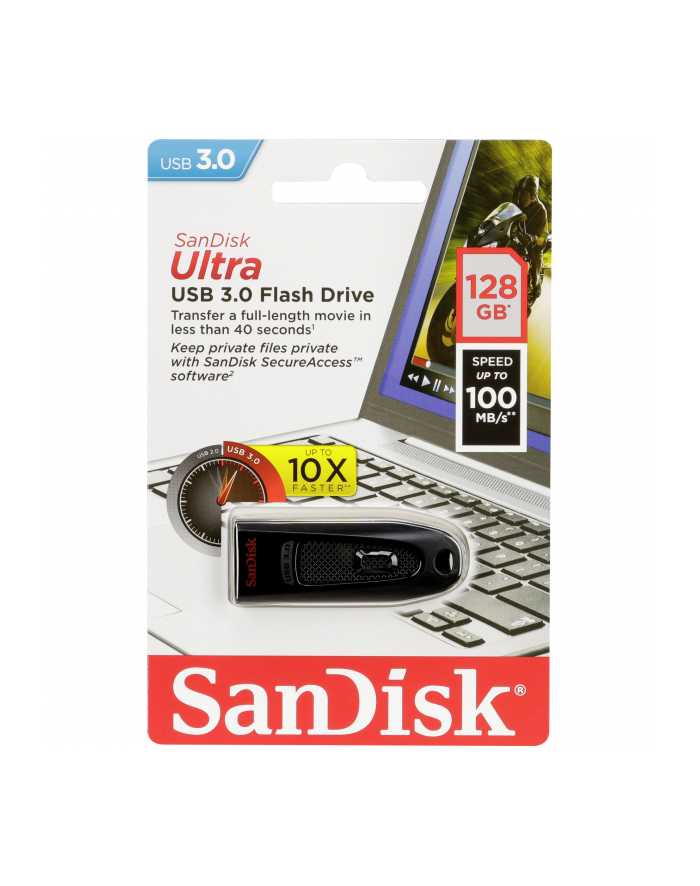 SanDisk Ultra USB 3.0      128GB up to 100MB/s    SDCZ48-128G-U46 główny