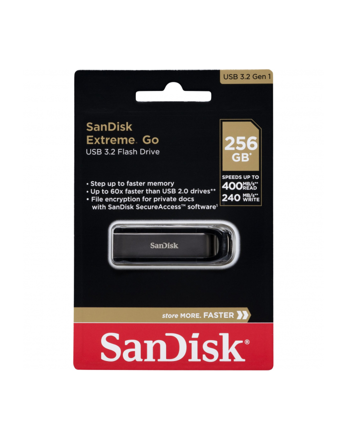 SanDisk Cruzer Extreme GO  256GB USB 3.2         SDCZ810-256G-G46 główny