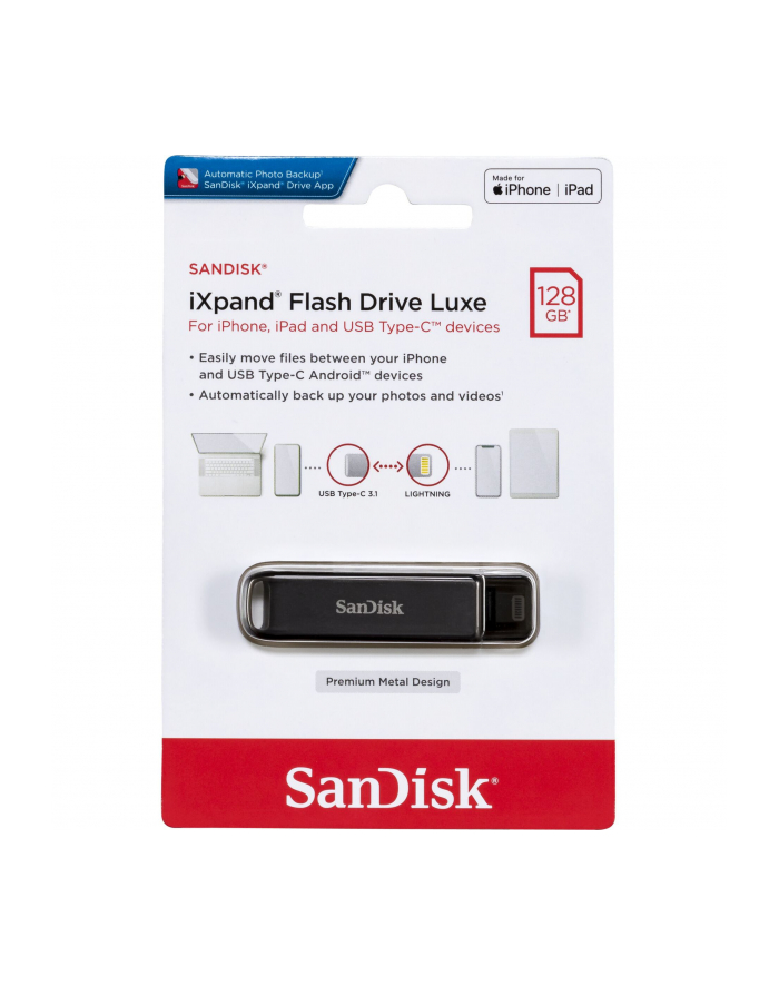 SanDisk iXpand Flash Drive Luxe 128GB TypC/Li.SDIX70N-128G-GN6NE główny