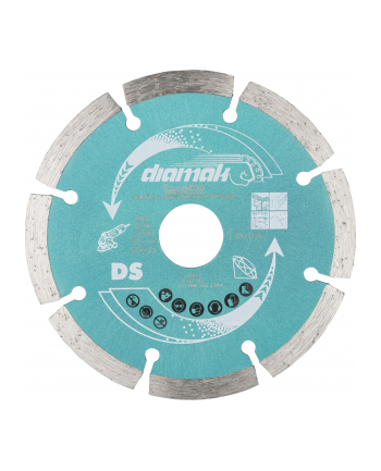 Makita D-61123        DIAMAK Diamond Wheel 115x22,23