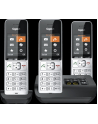 Gigaset COMFORT 500A trio silver-Kolor: CZARNY - nr 34