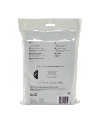 Joseph Joseph worki na smieci 20 sztuk, 30 L szary