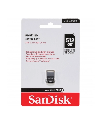 SanDisk Cruzer Ultra Fit   512GB USB 3.1         SDCZ430-512G-G46 nr 1