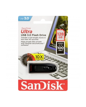 SanDisk Ultra USB 3.0      128GB up to 100MB/s    SDCZ48-128G-U46 nr 1