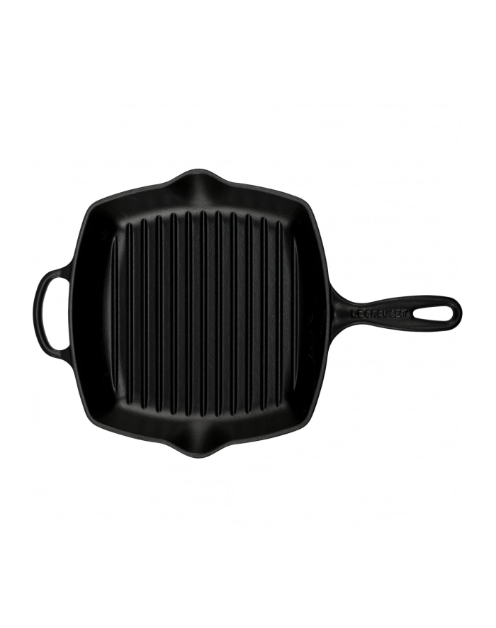 Le Creuset Grill Pan Cast Iron Square Kolor: CZARNY 26 cm główny