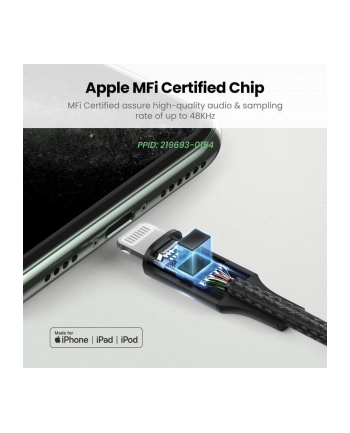 UGREEN Lightning To 3.5mm adapter Cable 1m nr 2