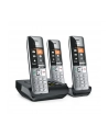 Gigaset COMFORT 500A trio silver-Kolor: CZARNY - nr 24