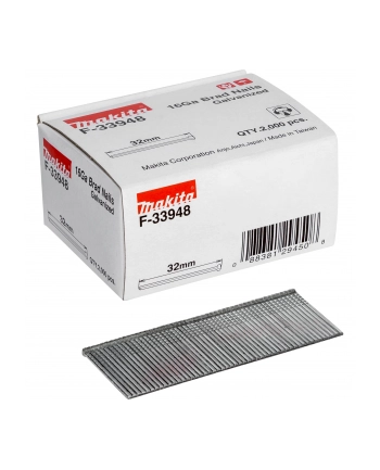 Makita Gauge Brad Nails 1,6x32mm F-33948  2000 pcs. nr 1