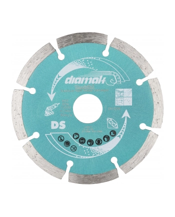 Makita D-61123        DIAMAK Diamond Wheel 115x22,23 nr 1