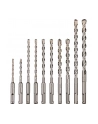 Makita B-49127           10pcs. SDS-VPLUS Drill Bit Set Nr.6 - nr 1
