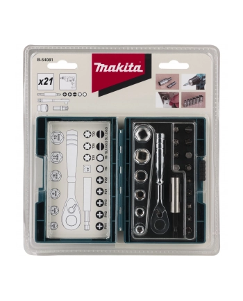 Makita B-54081 Ratchet + Bit Set nr 1