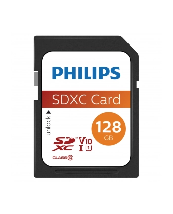 Philips SDXC Card          128GB Class 10 UHS-I U1 nr 2