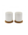 1x2 Bredemeijer Tea Mug Set 200ml Bamboo Coaster 142013 - nr 1
