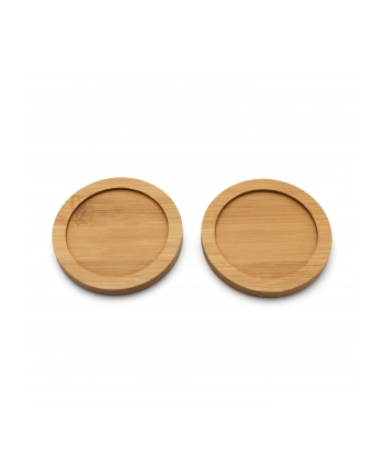 1x2 Bredemeijer Tea Mug Set 200ml Bamboo Coaster 142013 nr 1