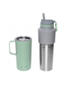 Asobu Twin Pack Bottle with Mug Mint, 0.9 L + 0.6 L - nr 2