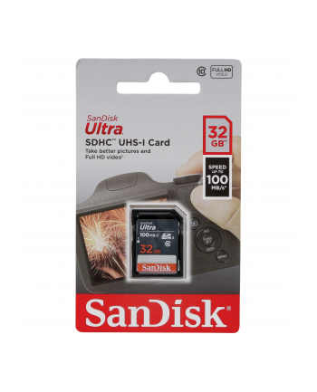 SanDisk Ultra Lite SDHC     32GB 100MB/s       SDSDUNR-032G-GN3IN