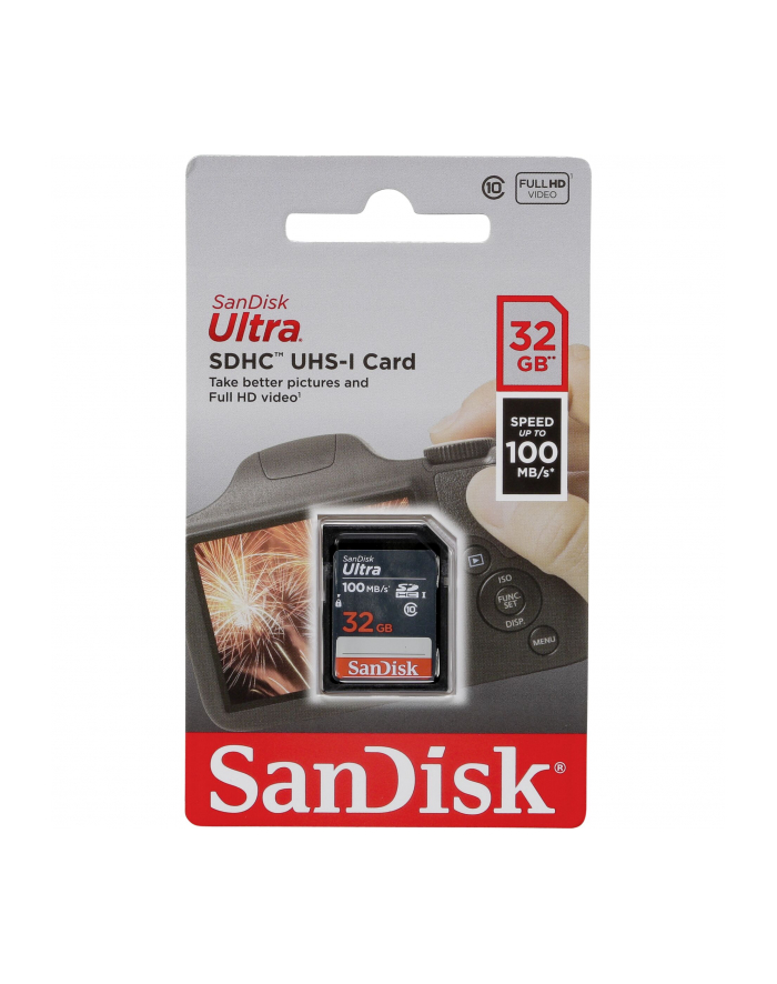 SanDisk Ultra Lite SDHC     32GB 100MB/s       SDSDUNR-032G-GN3IN główny