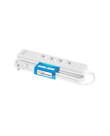 Meross Smart Wi-Fi Surge Pczerwonyector 4 AC + 4 USB
