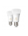 Philips Hue LED Lamp E27 2-Pack Set 1100lm White Ambiance - nr 12