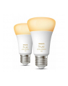 Philips Hue LED Lamp E27 2-Pack Set 1100lm White Ambiance - nr 16