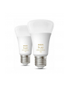 Philips Hue LED Lamp E27 2-Pack Set 1100lm White Ambiance - nr 18