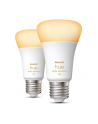 Philips Hue LED Lamp E27 2-Pack Set 1100lm White Ambiance - nr 21