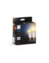 Philips Hue LED Lamp E27 2-Pack Set 1100lm White Ambiance - nr 2