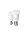 Philips Hue LED Lamp E27 2-Pack Set 1100lm White Ambiance - nr 6