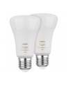 Philips Hue LED Lamp E27 2-Pack Set 1100lm White Ambiance - nr 8