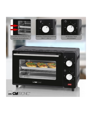 Clatronic MB 3746 czarny mini piekarnik nr 1