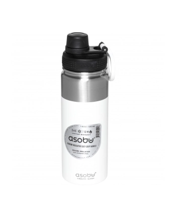 Asobu Alpine Flask Bottle bialy, 0.53 L nr 1