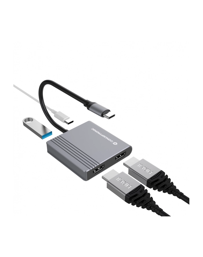 Conceptronic DONN13G 4-in-1 USB 3.2 Docking główny