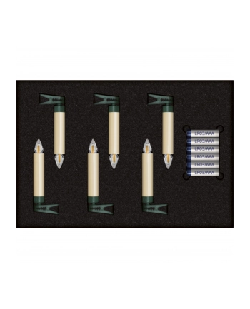 Krinner Superlight Bavaria Mini Flame 6 pcs. Set Ivory nr 2