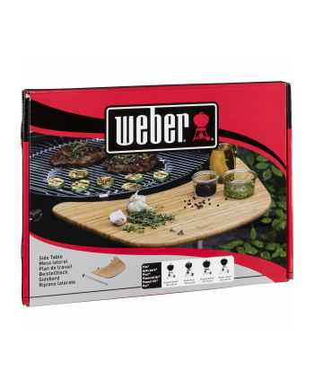 Weber Bamboo Work Table for Charcoal Grills 47cm/ 57cm nr 1
