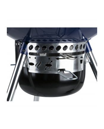 Weber Charcoal Grill Master Touch GBS C-5750, 57 cm Blue