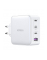 UGREEN USB-A+3xUSB-C 100W GaN Tech Fast Wall Charger (wersja europejska) White - nr 22