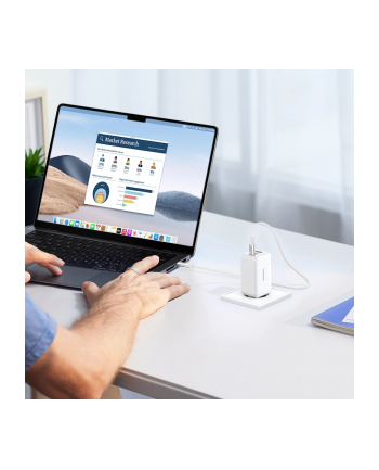 UGREEN Nexode USB-A+2*USB-C 140W GaN Fast Charger+USB-C Cable wht