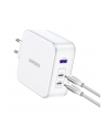 UGREEN Nexode USB-A+2*USB-C 140W GaN Fast Charger+USB-C Cable wht - nr 21