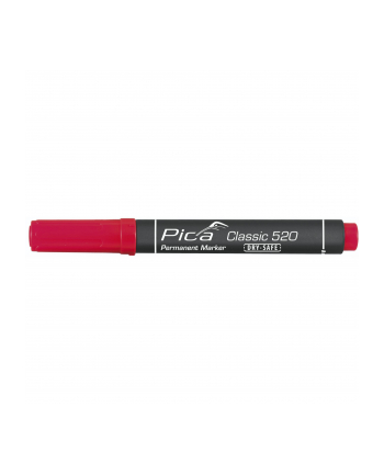 pica-marker Pica Permanent Marker 1-4mm, Round Tip, red  Retail Packaging