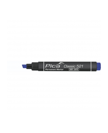 pica-marker Pica Permanentmarker 2-6mm, Wedge Tip, blue