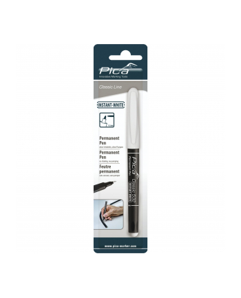 pica-marker Pica Permanent Marker INSTANT Kolor: BIAŁY, Bullet Tip, 1-2mm  Retail