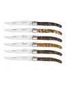 Jean Dubost Laguiole 6 pcs. Steak Knife Set, Acrylic - nr 1