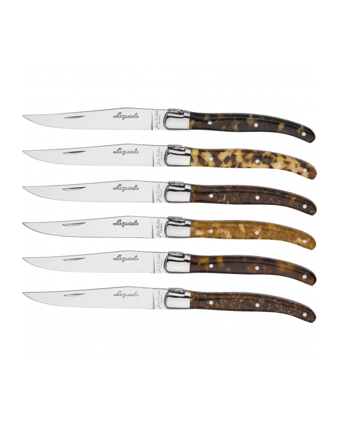 Jean Dubost Laguiole 6 pcs. Steak Knife Set, Acrylic główny