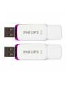 Philips USB 2.0 2-Pack      64GB Snow Edition Magic Purple - nr 1