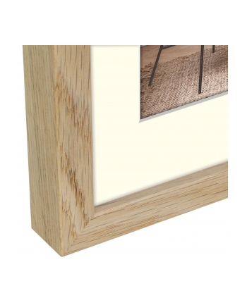 ZEP Malmo natural     9x13/13x18 Wood with Passepartout V4557N