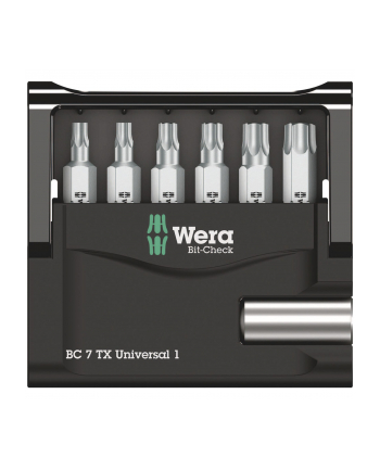 Wera Bit-Check 7 TX universal 1