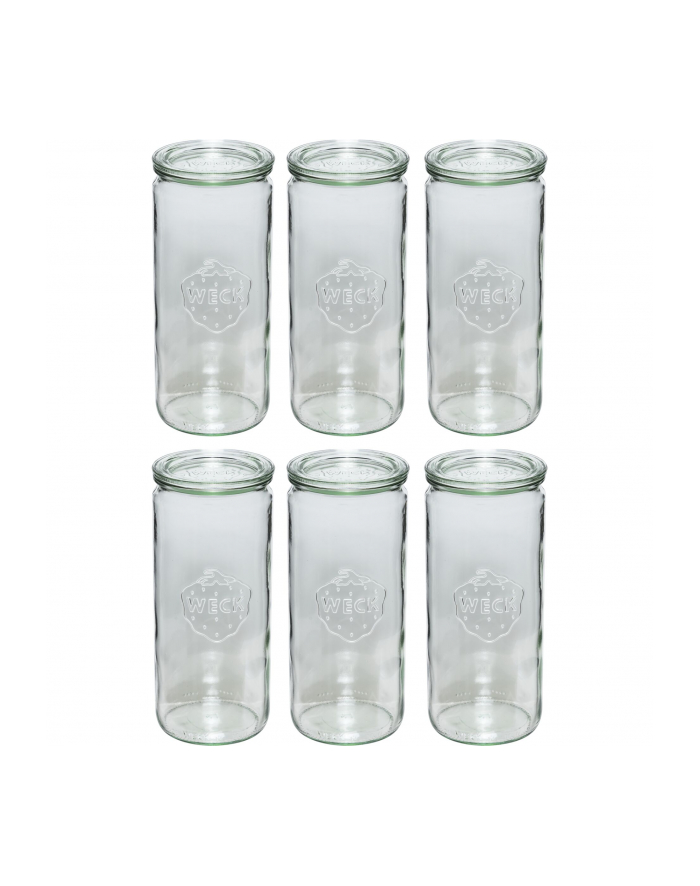 WECK Cylindrical Jar 1040ml Set of 6 główny