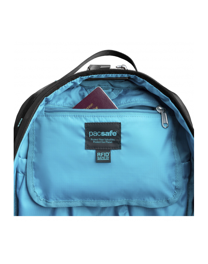 Pacsafe Eco 18L Backpack ECONYL® Kolor: CZARNY główny